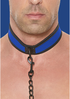 Neopreen Halsband met Leash