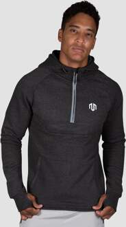 Neotech hoodie met rits - maat XL Donkergrijs