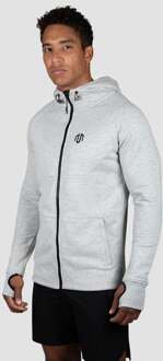 Neotech hoodie met volledige rits Lichtgrijs