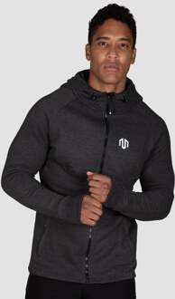 Neotech hoodie met volledige rits - maat S Donkergrijs