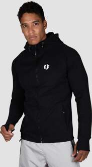 Neotech hoodie met volledige rits Zwart - S