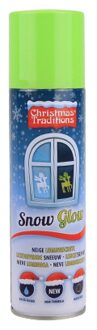 Nep sneeuw glow in the dark - Decoratiesneeuw Wit