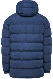 Nepal gewatteerde parka heren - maat XL Blauw