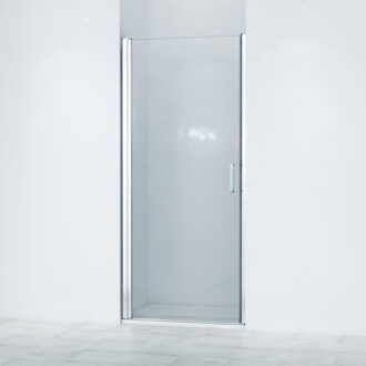 Neptune 6211 Douchedeur - 100x200cm - profiel - veiligheidsglas - anti kalk - chroom SW1122490
