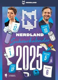Nerdland Scheurkalender 2025 -  Hetty Helsmoortel, Lieven Scheire (ISBN: 9789464946697)
