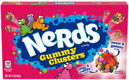 Nerds - Gummy Clusters Theatre Box 85 Gram