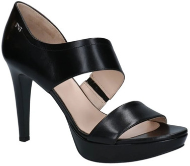 Nero Giardini Dames -  zwart - sandalen - maat 37