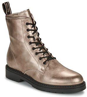 NeroGiardini Italiaanse Leren Enkellaarzen Nerogiardini , Beige , Dames - 39 Eu,37 Eu,38 Eu,36 EU