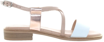 NeroGiardini Lage hak sandalen voor vrouwen Nerogiardini , White , Dames - 38 Eu,36 Eu,37 Eu,41 Eu,40 Eu,39 EU