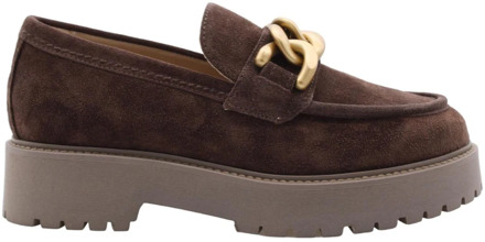 NeroGiardini Mocassin Nerogiardini , Brown , Dames - 40 Eu,39 Eu,37 EU