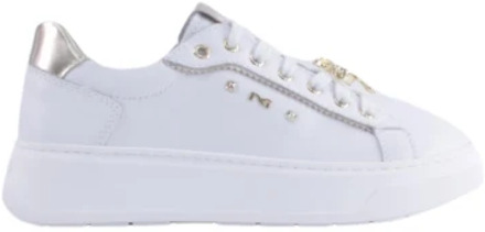 NeroGiardini Witte Sneakers voor Stijlvolle Look Nerogiardini , White , Dames - 36 Eu,37 Eu,38 EU