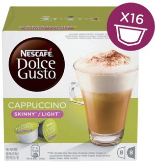 Nescafé Dolce Gusto Cappuccino Light Capsules