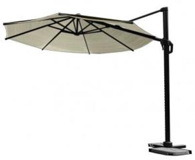 NESLING Coolfit PLUS Zweefparasol PLUS Ø 350 cm - Gebroken Wit