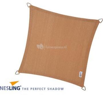 NESLING Coolfit Schaduwdoek 360 x 360 cm - Zand Beige