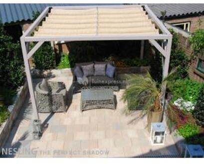 NESLING Pergola - Nesling - Douglas - Stand-alone - Zand - 200x300 cm