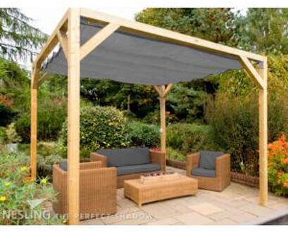 NESLING Pergola "stand alone" 290 x 400 cm, Antraciet