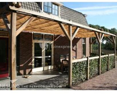 NESLING Pergola "wall 2" 200 x 300 cm, Zand