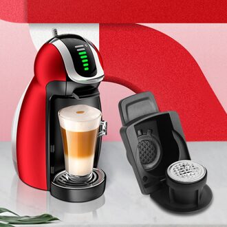Nespresso Capsule Adapter Originele Capsules Converteren Naar Een Houder Compatibel Herbruikbare Coffeeware Pod Met Dolce Gusto Crema Maker