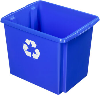 Nesta recycle box - 45 liter - blauw