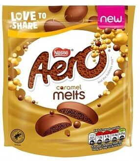 Nestle Aero - Melts Caramel Pouch 86 Gram