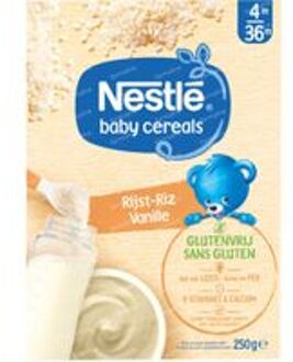 Nestle Nestlé Baby Cereals Rijst Vanille Glutenvrij 250 g