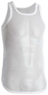 Net Singlet * Actie * Wit - Small,Medium,Large,X-Large,XX-Large,3XL