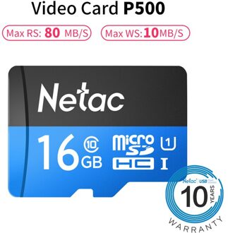 Netac Originele Class 10 16GB 32GB 64GB 128GB Micro Card UHS-1 TF Card 80 MB/s Flash geheugenkaart Data Micro SD Kaart Voor Tafel PC
