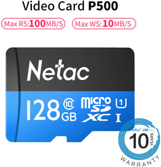 Netac Originele Class 10 16GB 32GB 64GB 128GB Micro Card UHS-1 TF Card 80 MB/s Flash geheugenkaart Data Micro SD Kaart Voor Tafel PC
