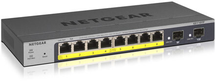 Netgear GS110TP-300EUS Switch Grijs
