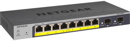 Netgear GS110TP-300EUS Switch Grijs