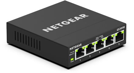 Netgear GS305E Switch Zwart