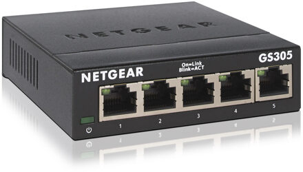 Netgear GS305v3 Switch Zwart