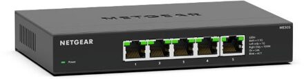 Netgear MS305 switch (5-Port Multi-Gig 2.5G unmanaged) Switch Zwart