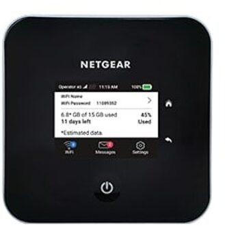 Netgear Nighthawk M2 4G Mi-Fi routers Zwart