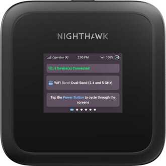 Netgear Nighthawk M3 Mi-Fi routers Zwart