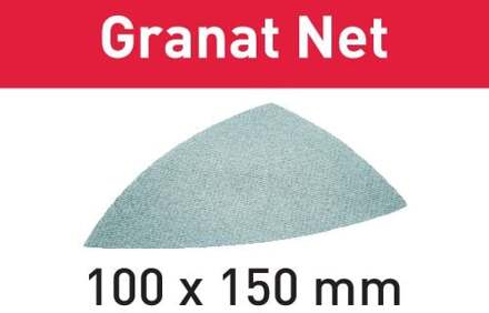 Netschuurmateriaal STF DELTA P120 GR NET/50 Granat Net - 203322