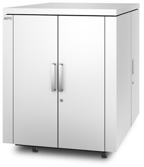 NetShelter CX 24U Geluiddempende 'Server Room in a Box', Wit