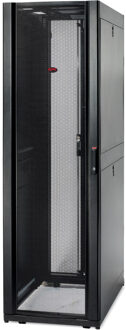 NetShelter SX 42U 600mm(b) x 1070mm(d) 19'' IT rack, behuizing met zijpanelen, zwart