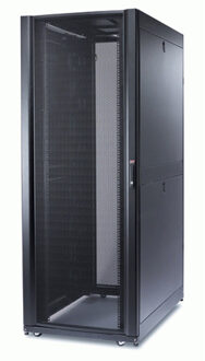 NetShelter SX 42U 750mm(b) x 1200mm(d) 19" IT rack, behuizing met zijpanelen, zwart (AR3350)