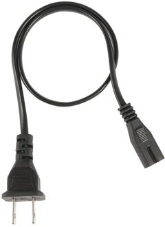Netsnoeren Ac Voeding Adapter Cord Kabel Connectors 2 Pin 2-Prong 50Cm Us Plug