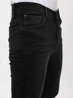 Nette regular fit stretch spijkerbroek jeans Zwart - 36