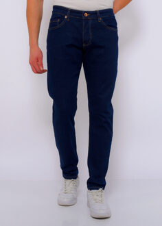 Nette slim fit jeans met stretch dc Blauw - 32