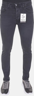 Nette stretch jeans slim fit Zwart - 31
