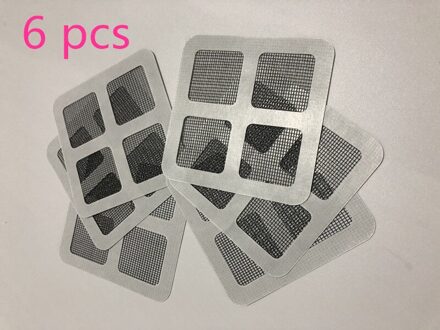 Netto Patchen Fly Screen Deur Muggenspray Reparatie Tape Waterdichte Klamboe Cover Venster Net Thuis Reparatie Tape 6 stukken