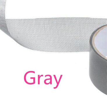 Netto Patchen Fly Screen Deur Muggenspray Reparatie Tape Waterdichte Klamboe Cover Venster Net Thuis Reparatie Tape grijs 2