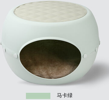 Netto Rode Kruk Kat Huis Vier Seizoenen Algemene Zomer Villa Nest Semi-Gesloten Huisdier Bourgondië