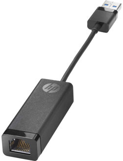 Netwerkadapter - USB 3.0 - Gigabit Ethernet - voor Chromebook 14 G6; DesignJet T1708, Z6dr, Z9+dr; Elite x2; EliteBook 830 G6; EliteBook x360