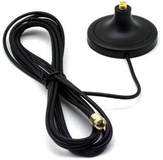 Netwerkkaart 3M Antenne Pure Koper Sma Man-vrouw Wifi Antenne Verlengkabel Magnetische Base Voor Router Draadloze