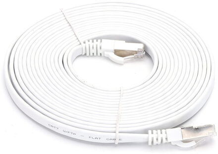 Netwerkkabel - Internetkabel - Patchkabel - Aigi Hatro - Cat7 UTP Kabel RJ45 - 5 Meter - Koper - Wit