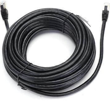 Netwerkkabel - Internetkabel - Patchkabel - Aigi Hoxi - Cat7 UTP Kabel RJ45 - 10 Meter - Koper - Zwart